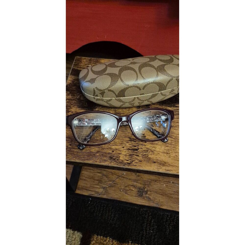 COACH NEW YORK HC6116 5509 Oxblood Red 54-16-135 Eyeglasses Frame Prescription